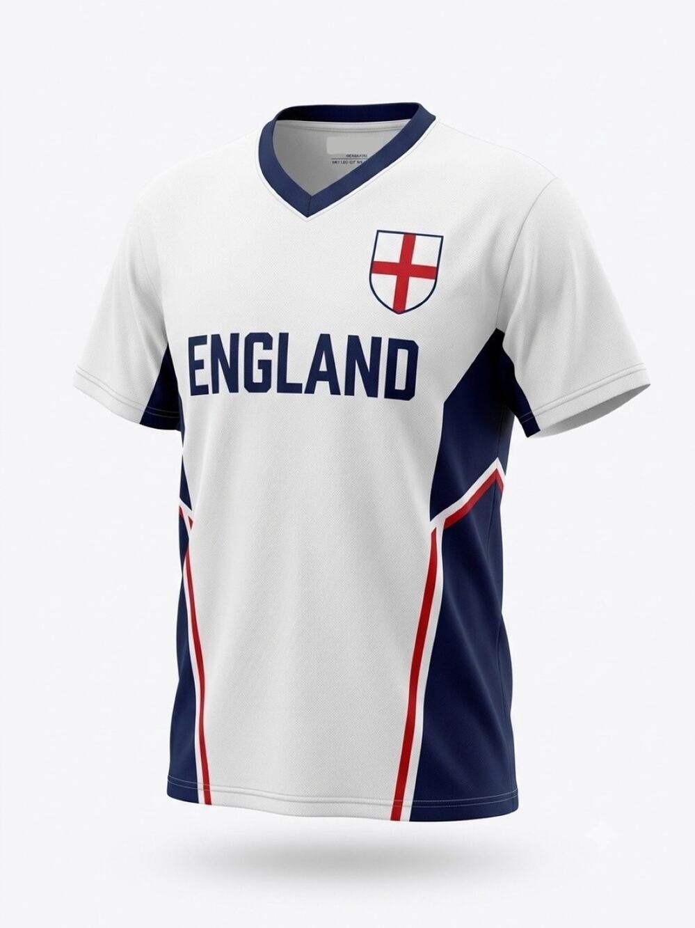 Men's England FIFA World Cup White Performance Jersey - L
